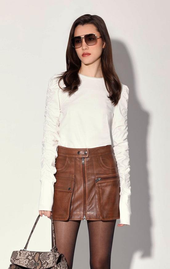 Walter Baker Dot Top White