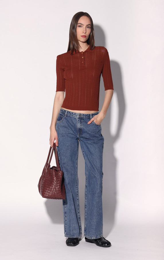 Walter Baker Preston Top Terracotta