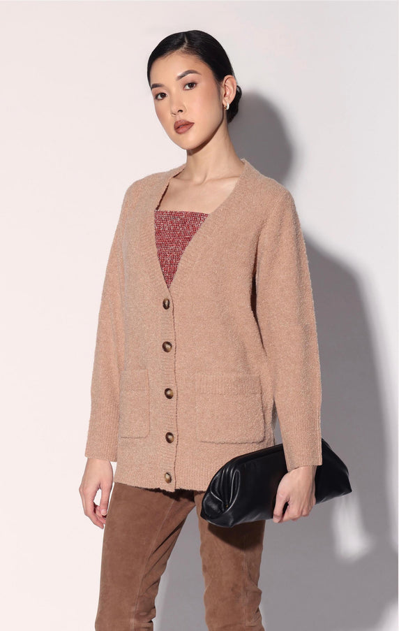 Walter Baker Alma Cardigan Tan