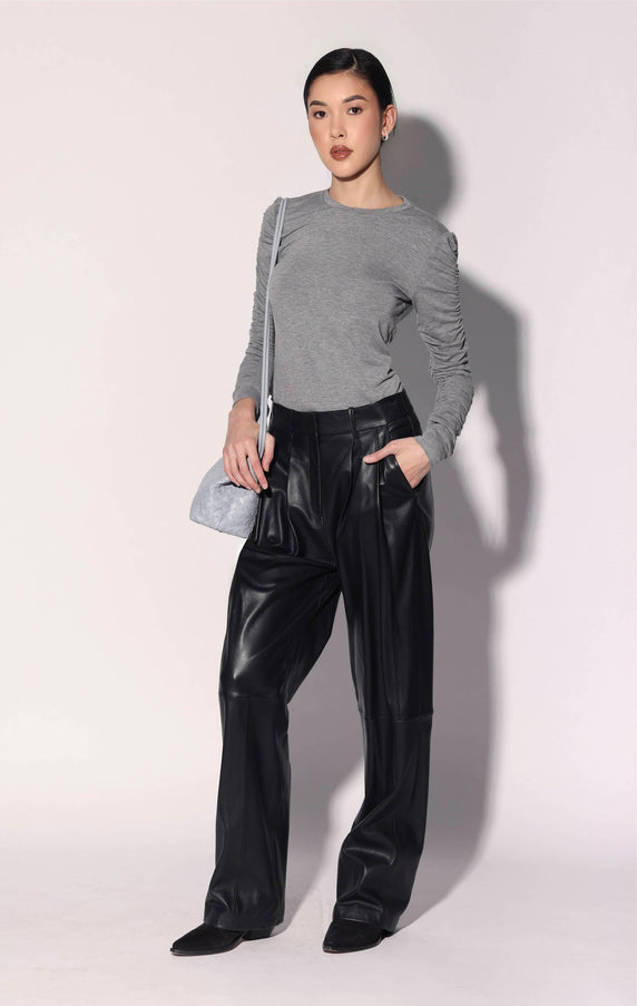 Walter Baker Maren Top Light Heather Grey