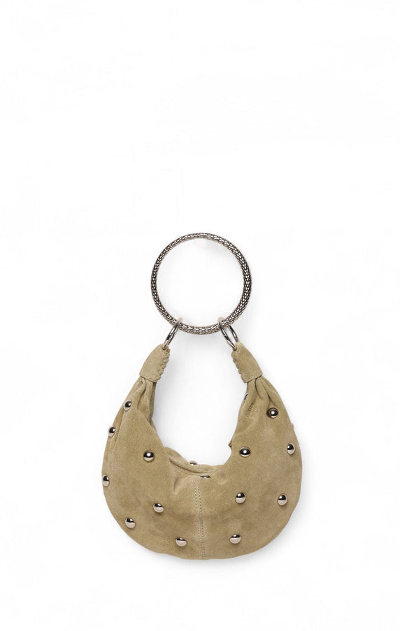 Walter Baker Miller Mini Hobo Ginger Root Suede