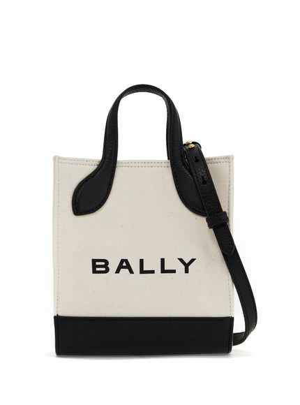 Bally mini fabric bar bag in 8