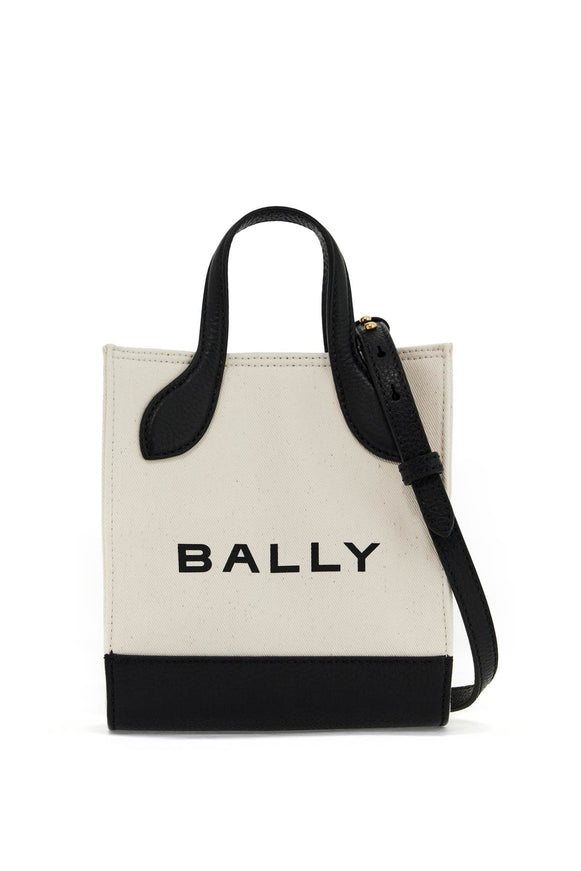 Bally mini fabric bar bag in 8