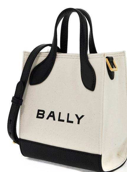 Bally mini fabric bar bag in 8