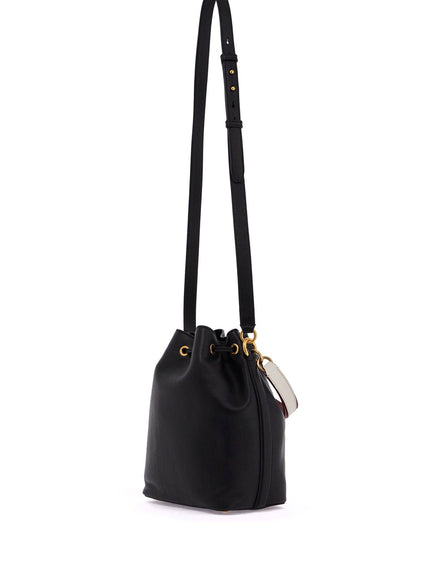 Bally bucket bag with drawstring closure