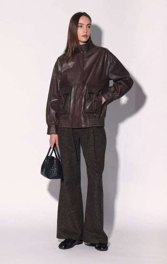 Walter Baker Hadlee Jacket Brown Leather