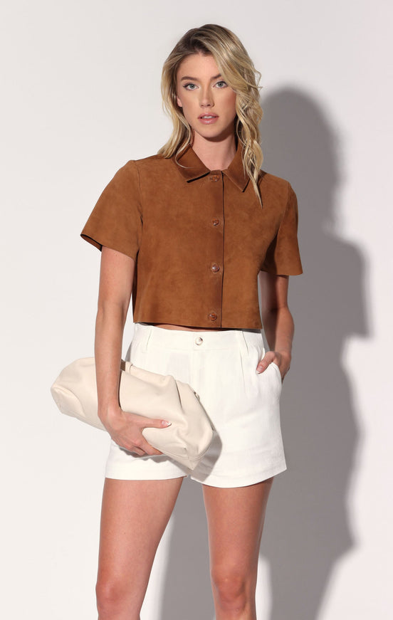 Walter Baker Karla Top Oak Suede Leather