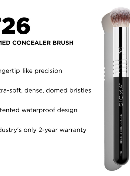 F26 Domed Concealer Brush - Sigma Beauty