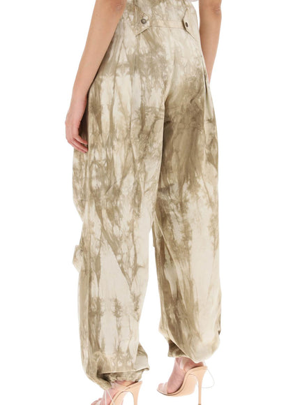 Darkpark daisy tie-dye baggy pants