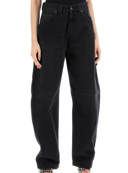 Darkpark audrey cargo jeans with curved leg