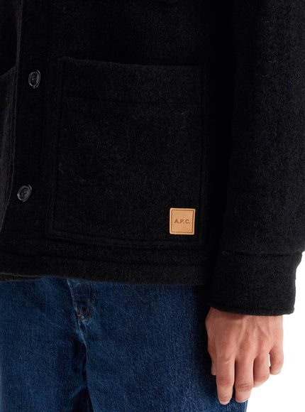 A.P.C. "emile wool effect fleece