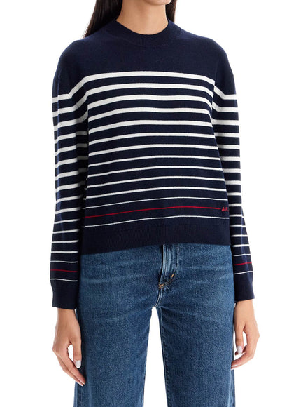 A.P.C. "striped wool billie pullover