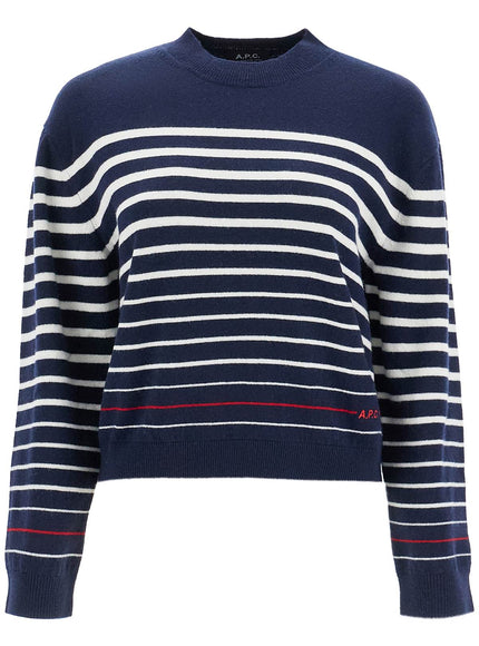 A.P.C. "striped wool billie pullover