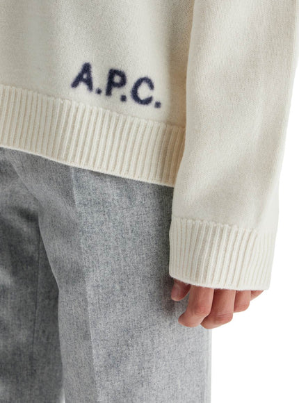 A.P.C. 'compact wool edward pullover sweater