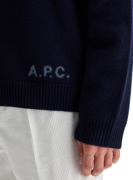 A.P.C. 'compact wool edward pullover sweater