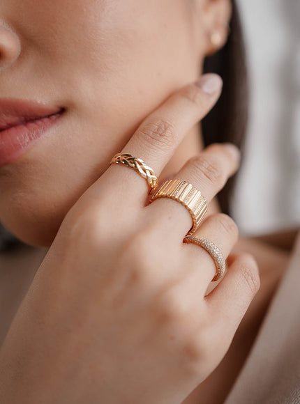 Zoe Lev Diamond Pave Dome Ring