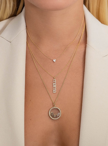 Zoe Lev Diamond Mama Pendant