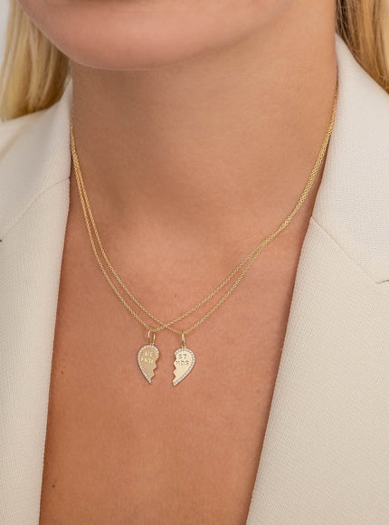 Zoe Lev Best Friend Necklace Set