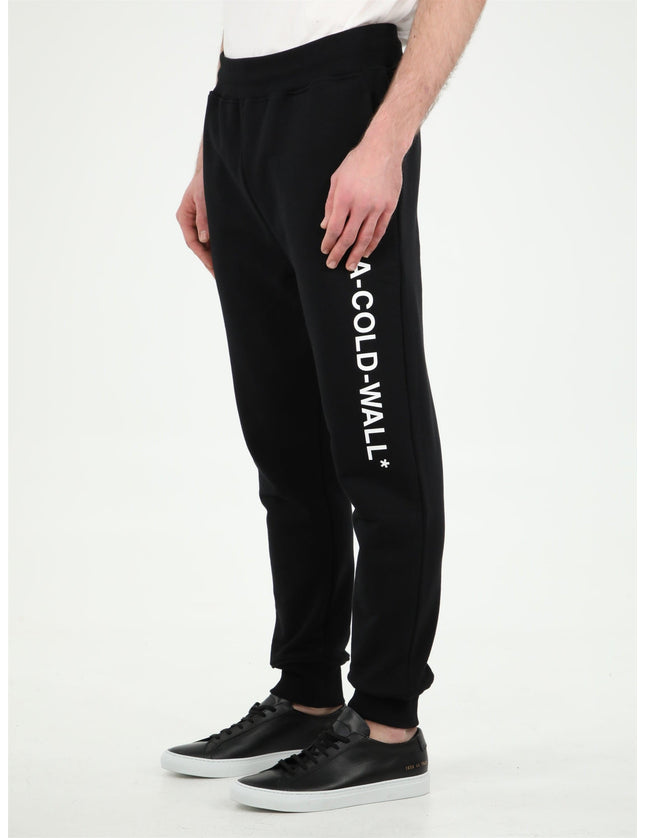 A-cold-wall Black Joggers With Logo - Ellie Belle