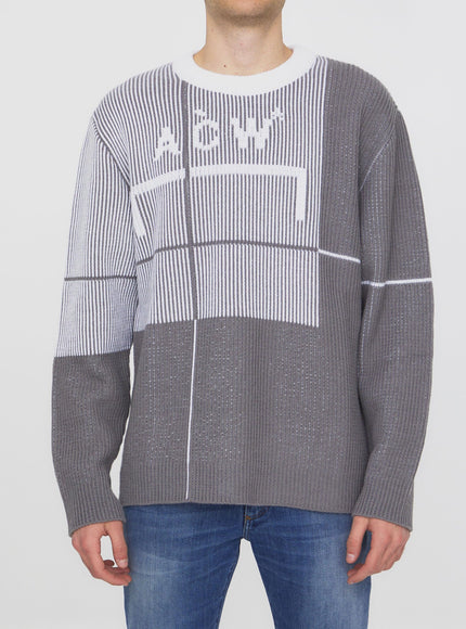 A-cold-wall Grid Sweater - Ellie Belle