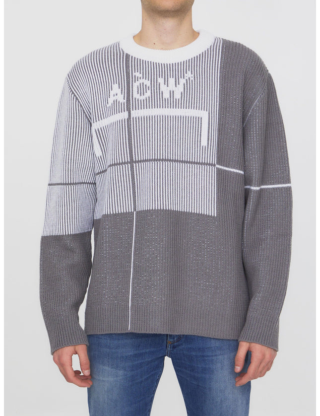 A-cold-wall Grid Sweater - Ellie Belle