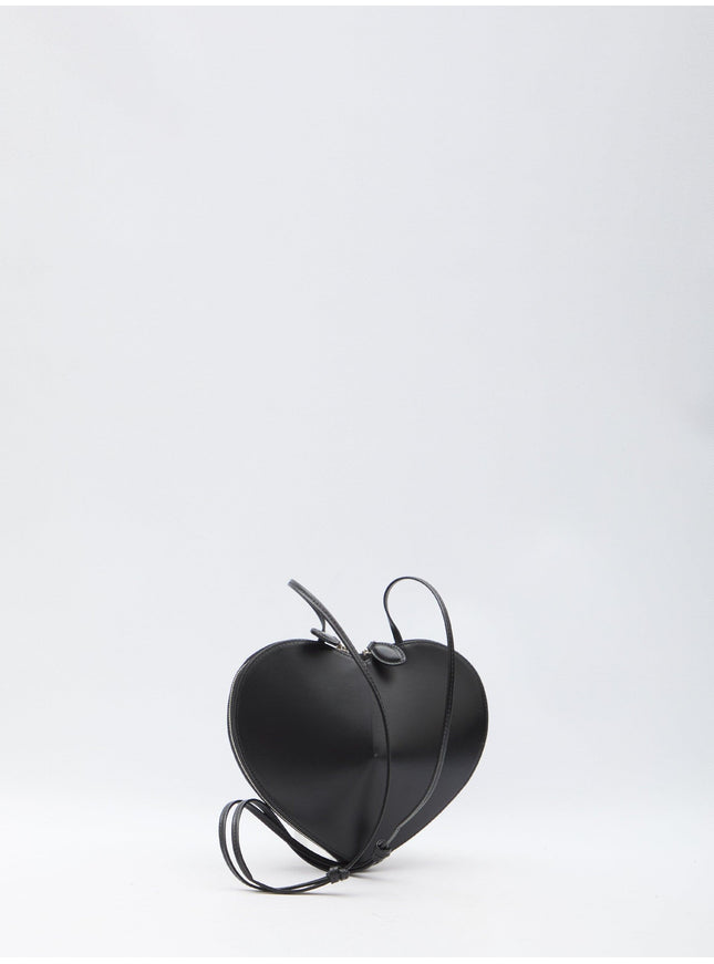 Alaia Le Coeur Bag in Lux Leather Black - Ellie Belle