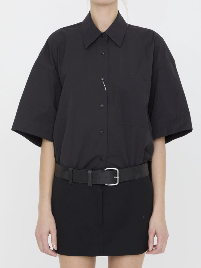 Alexander Wang Belted Mini Shirtdress - Ellie Belle