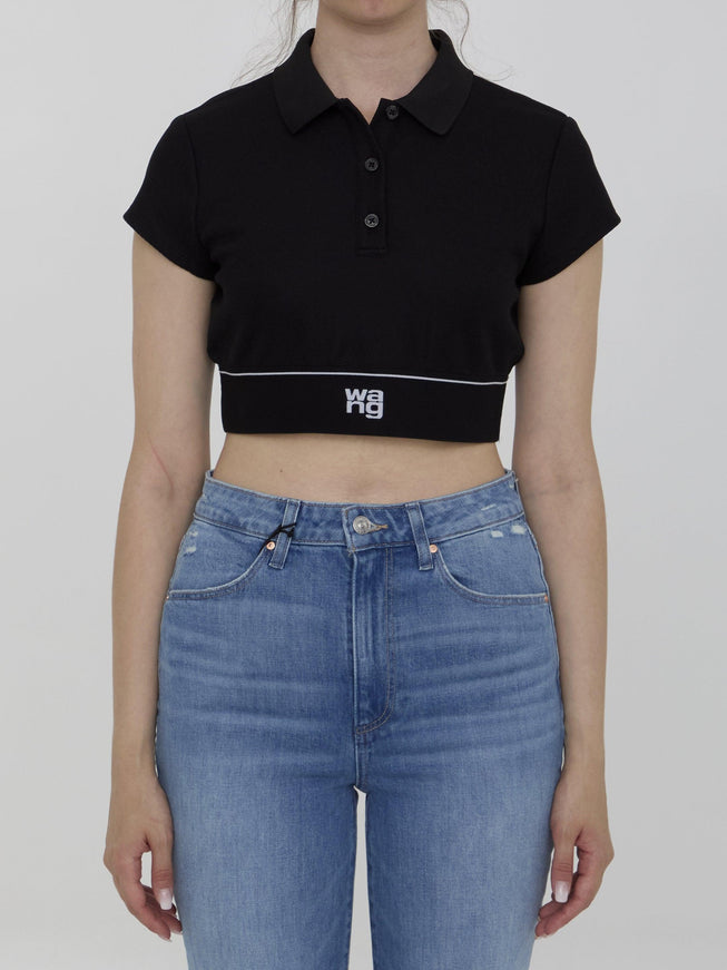 Alexander Wang Cheerleader Polo Top - Ellie Belle