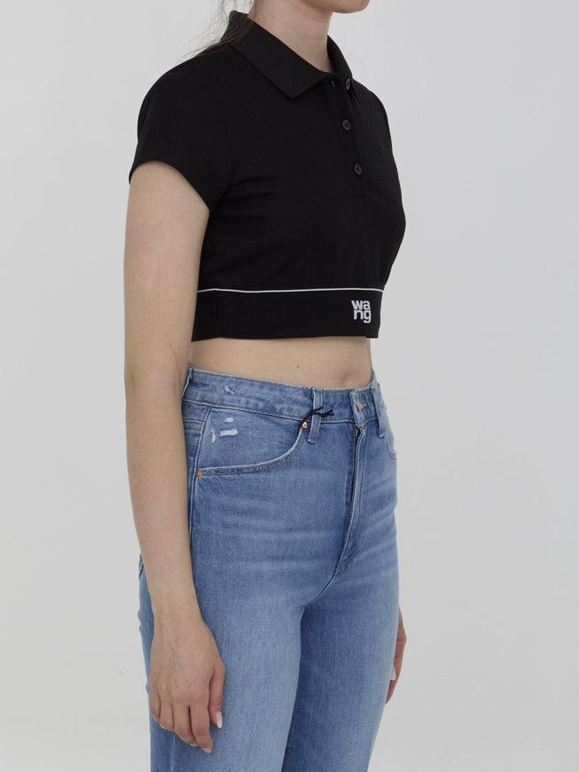 Alexander Wang Cheerleader Polo Top - Ellie Belle