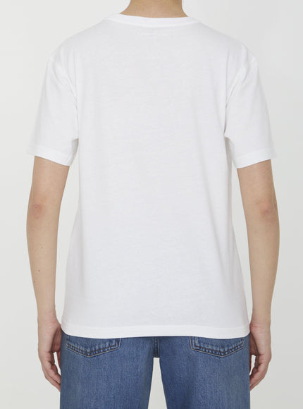 Alexander Wang Cotton T-shirt With Logo - Ellie Belle