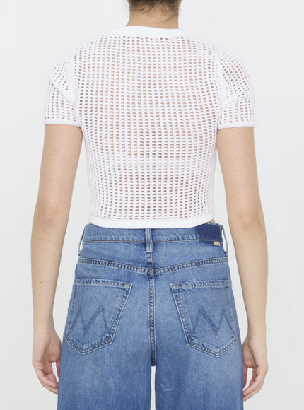 Alexander Wang Crochet T-shirt - Ellie Belle