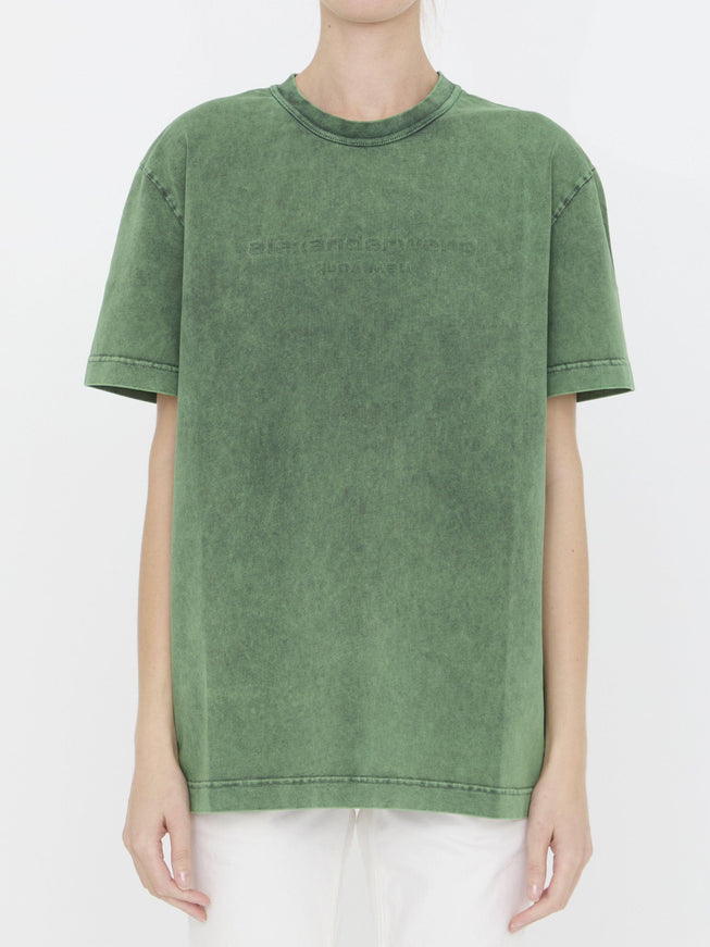 Alexander Wang Embossed Logo T-shirt - Ellie Belle