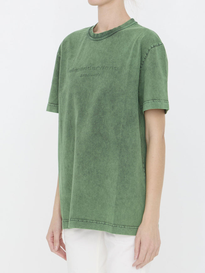 Alexander Wang Embossed Logo T-shirt - Ellie Belle