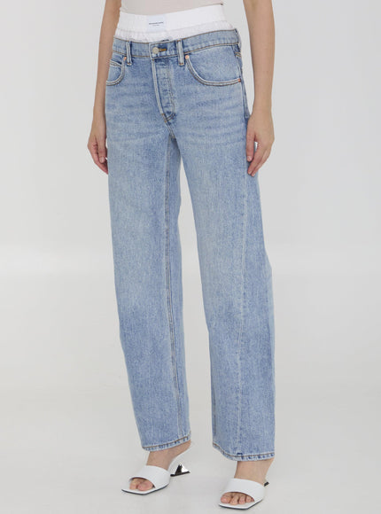 Alexander Wang Jeans With Pre-styled Boxer - Ellie Belle