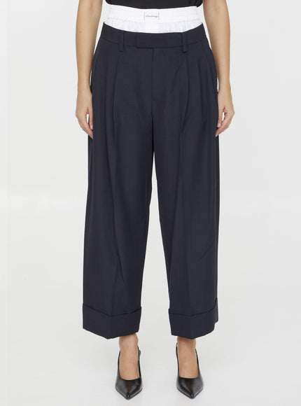 Alexander Wang Layered Tailored Trousers - Ellie Belle