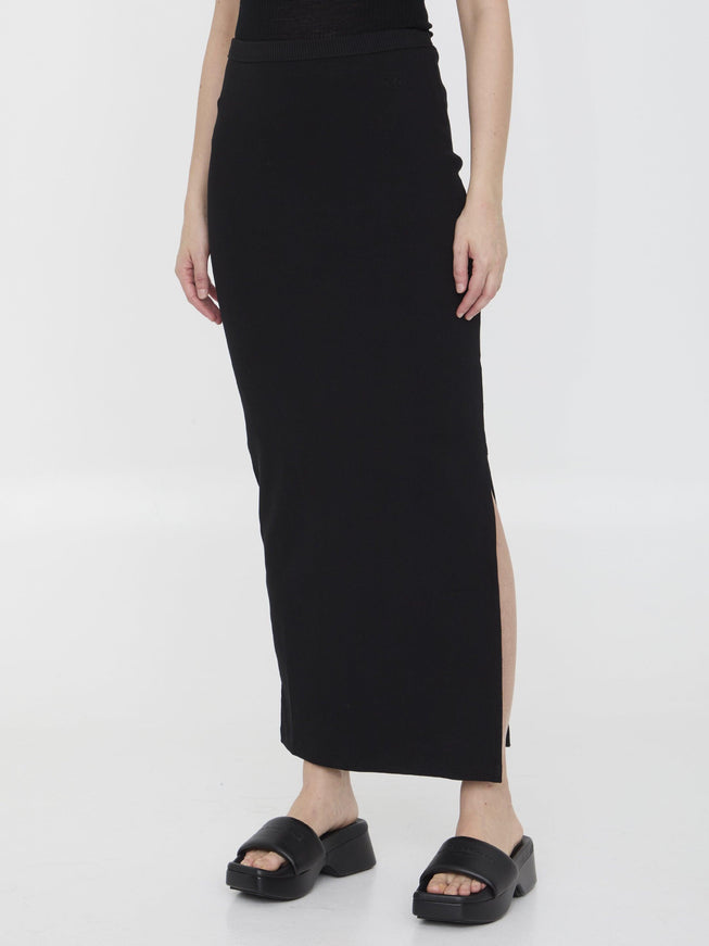 Alexander Wang Logo Maxi Skirt - Ellie Belle