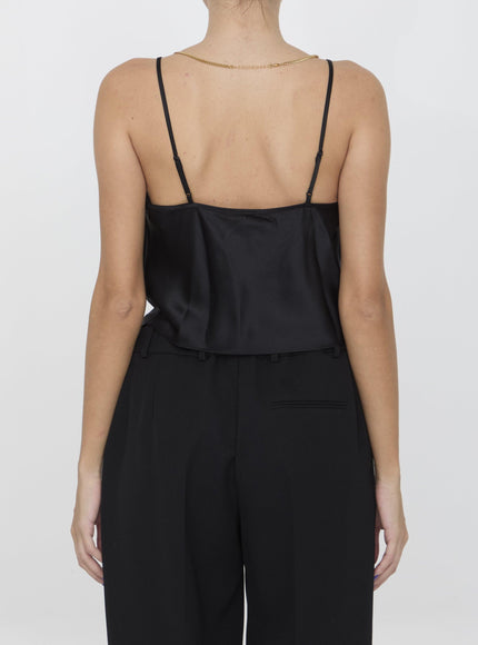 Alexander Wang Silk Charmeuse Top - Ellie Belle