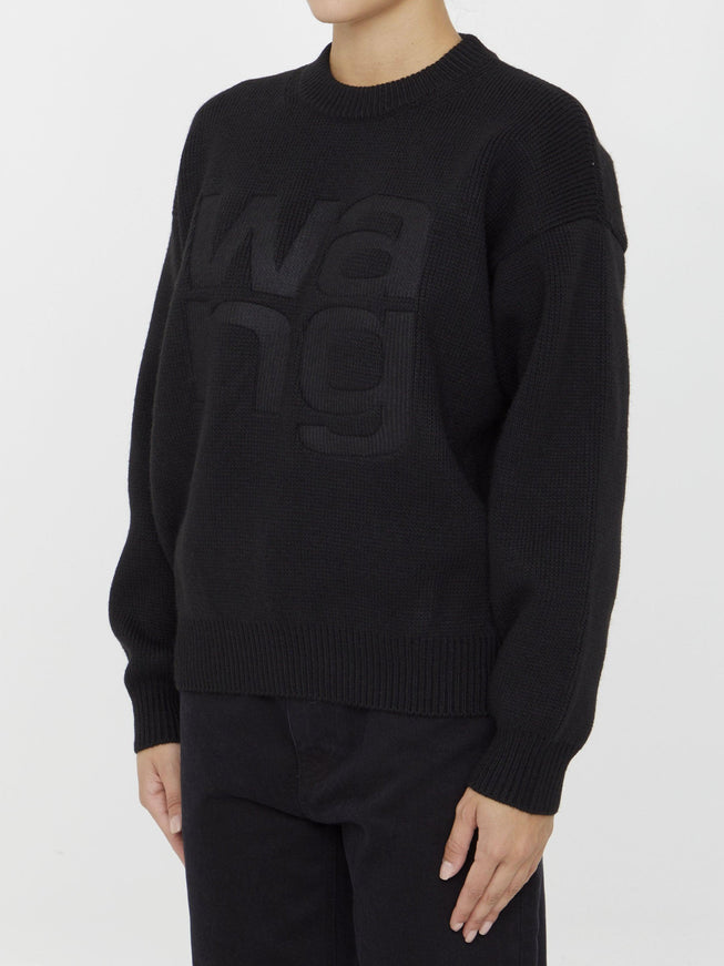 Alexander Wang Wang Logo Jumper - Ellie Belle