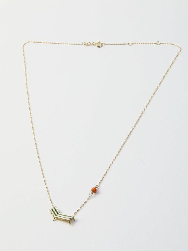 Aliita Beach Chair Necklace - Ellie Belle