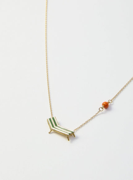 Aliita Beach Chair Necklace - Ellie Belle