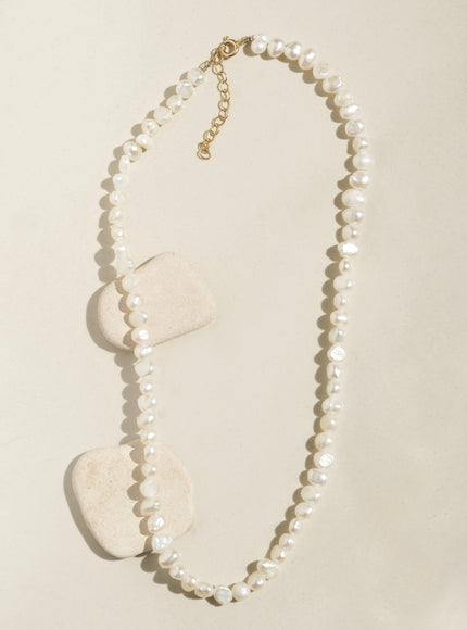 All Pearls Necklace