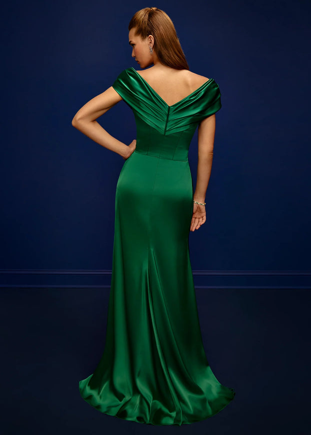 Anne Barge Black Label Augustus Column Gown