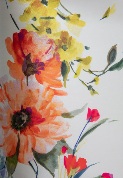 Anne Barge Robyn Floral Mikado Midi Gown