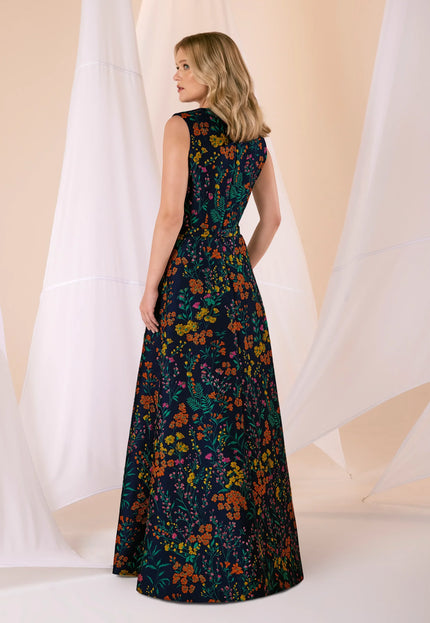 Anne Barge Parker Wildflower Jacquard A-Line Gown