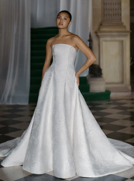 Anne Barge Penn Strapless A-Line Wedding Gown