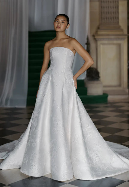 Anne Barge Penn Strapless A-Line Wedding Gown