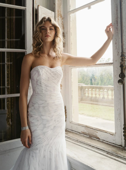 Anne Barge Shelton Mermaid Wedding Gown