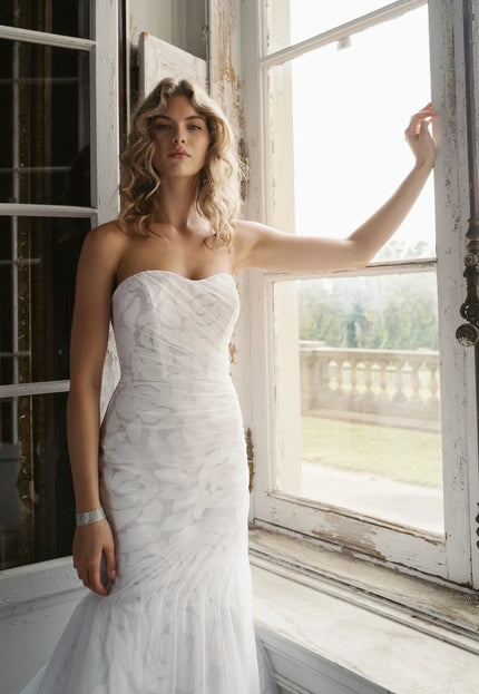 Anne Barge Shelton Mermaid Wedding Gown