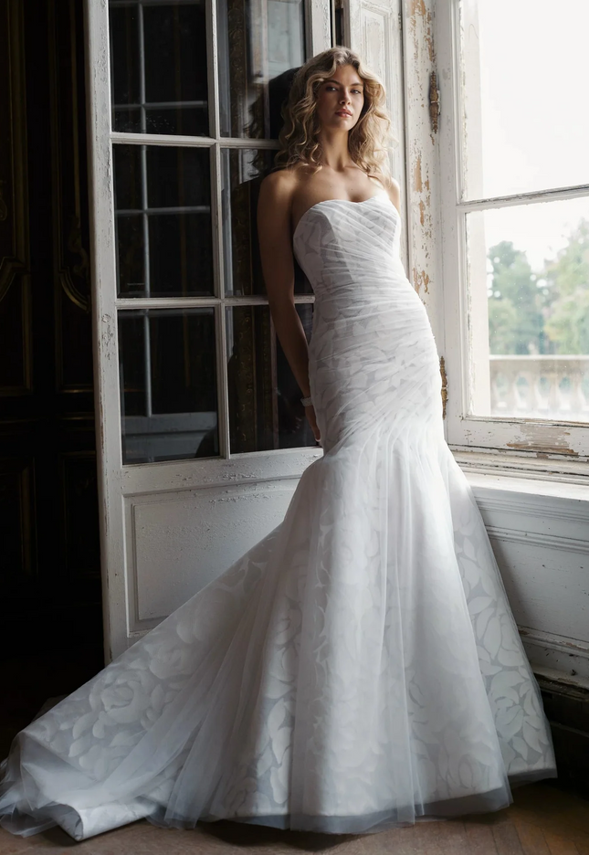 Anne Barge Shelton Mermaid Wedding Gown