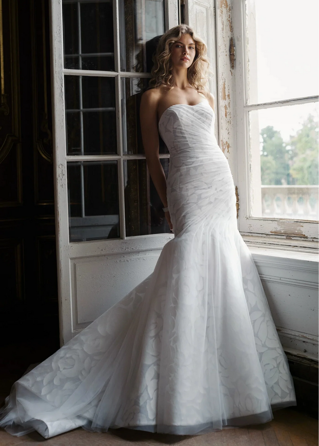 Anne Barge Shelton Mermaid Wedding Gown